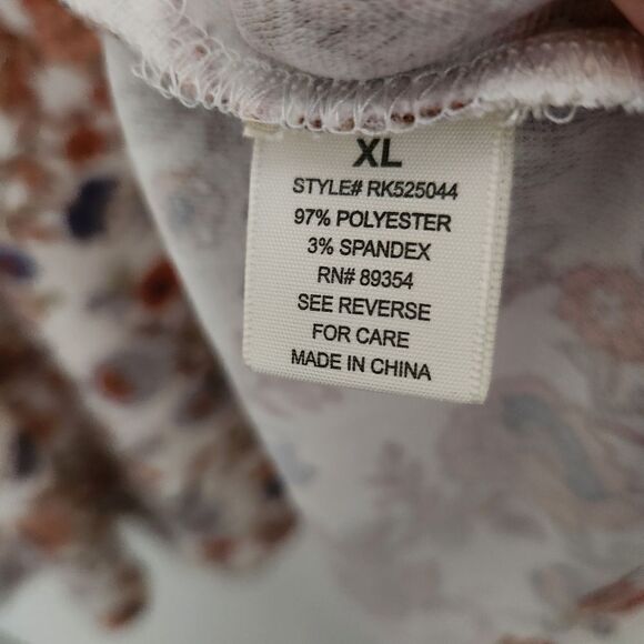 Ultra Flirt Womens Juniors Emma Cap Sleeve Mini Floral Dress Size XL - Picture 5 of 10